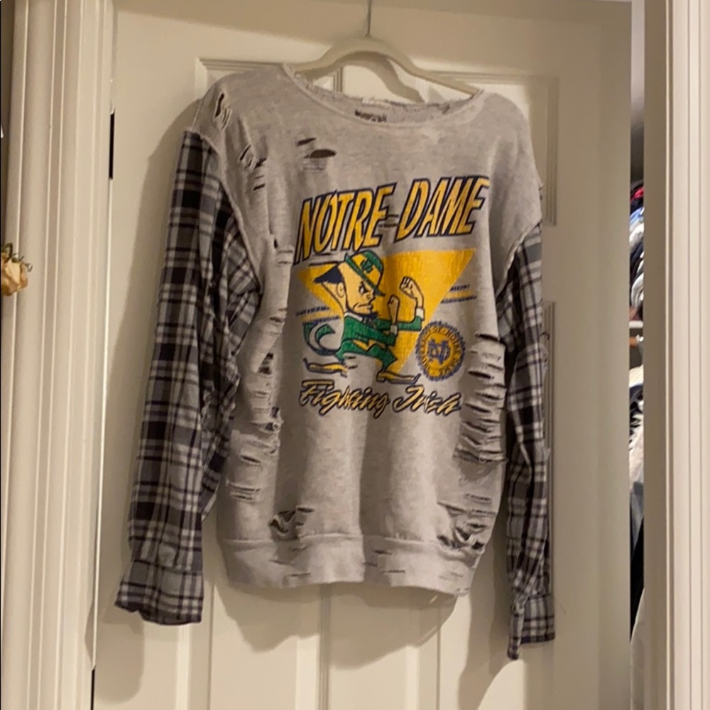 LF Vintage Notre Dame Long Sleeved Shirt